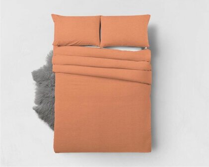 Dekbedovertrek Bamboo Touch oranje