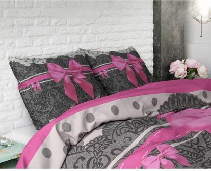 Dekbedovertrek Romanca roze
