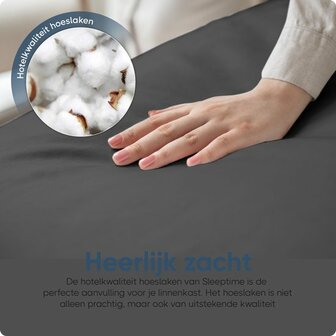 Hotel Jersey Hoeslaken antraciet