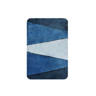 Badmat Dijon 60x90 cm Blauw