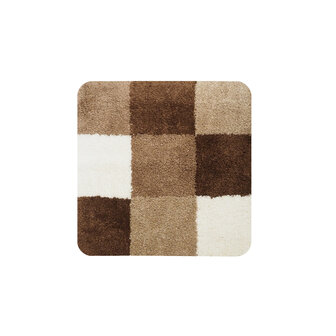 Bidetmat Brest 60x60 cm Bruin