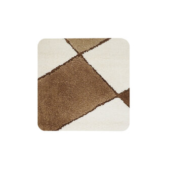 Bidetmat Nice 60x60 cm Bruin