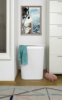 Rotho Wasverzamelaar Brisen 50 L Wit