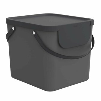 Wasmand 40L Antraciet