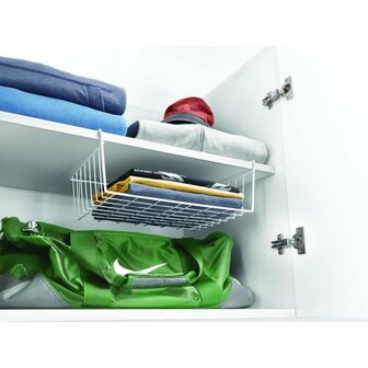 Metaltex Babette Hangmanden 40x26x14 cm 2 Stuks Wit