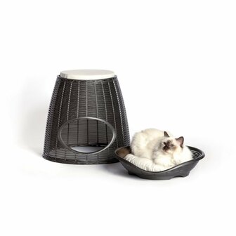 Bama Pet Pasha Dierenmand 52x50x46/55 cm Antraciet