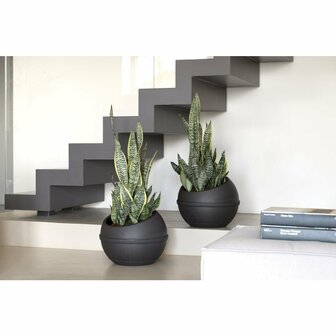 Bama Sfera Bloempot 23L 40.5x32 cm Antraciet