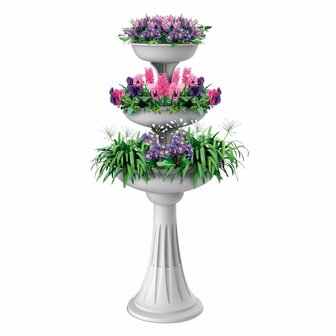 Bama Trevy Fioriera Plantenbak 50x114 cm Wit