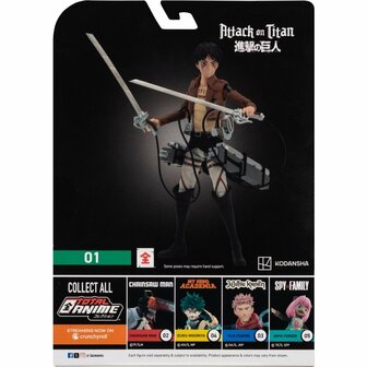 Total Anime Eren Jaeger 17 cm