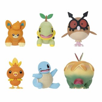 Pok&eacute;mon Battle Figuren 6 Pack