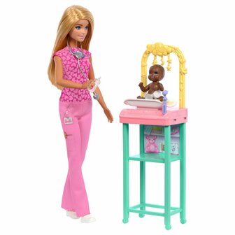 Barbie Career Baby Dokter Speelset