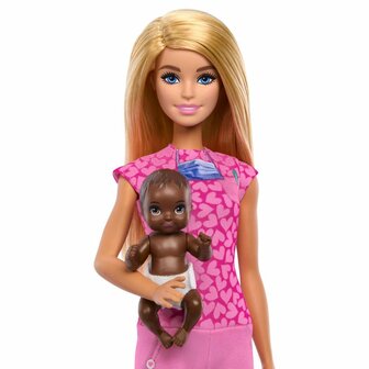 Barbie Career Baby Dokter Speelset