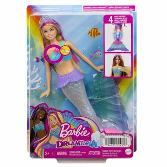 Barbie Dreamtopia Twinkle Lights zeemeermin pop