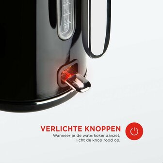 Bourgini retro waterkoker