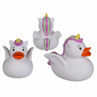 Badeend Eenhoorn 10 cm