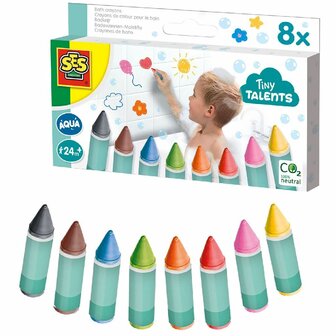 Badkrijt SES Creative 8 vrolijke kleuren