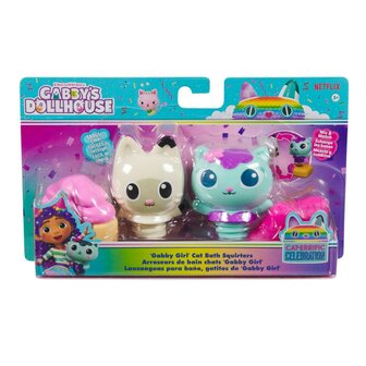Gabby&#039;s Dollhouse Badspeeltjesset Pandy en Meerminkat