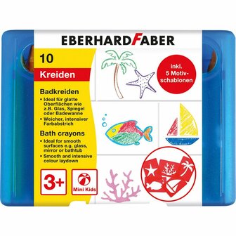 Badkrijt 10 Stuks Bewaarbox Incl. 5 Patronen