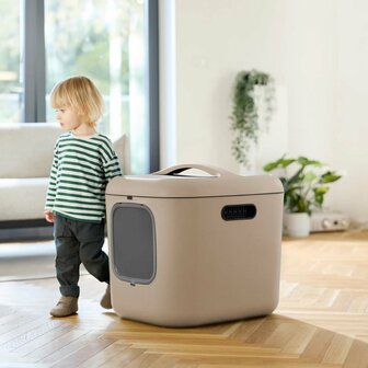 Rotho MyPet Biala XL Kattenbak 61.4x49.2x57.6 cm Beige