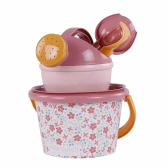 Little Dutch Pink Flower Strandset 5-delig Roze