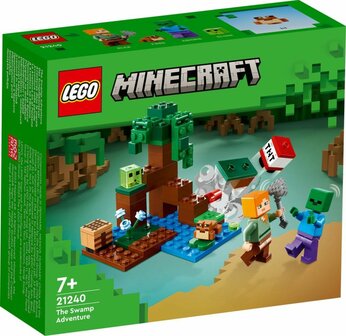 Lego Minecraft 21240 Het Moerasavontuur