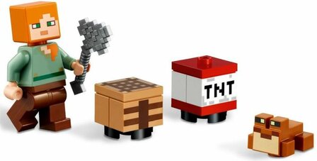 Lego Minecraft 21240 Het Moerasavontuur