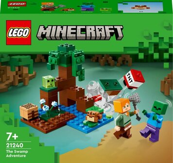 Lego Minecraft 21240 Het Moerasavontuur
