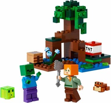 Lego Minecraft 21240 Het Moerasavontuur
