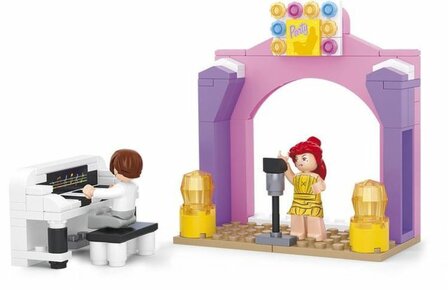 Sluban M38-B0521 Girls Dream Muziekpodium