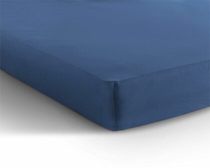 Hoeslaken 90x200 Donker Blauw