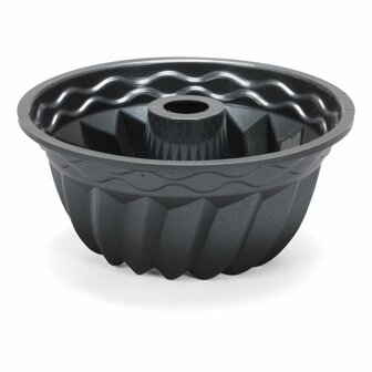 Tulbandvorm 22 cm Zwart/Siliconen
