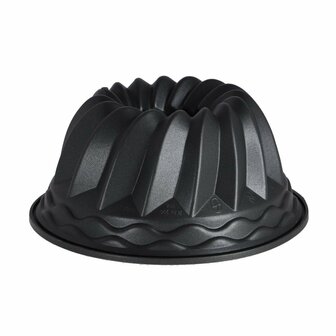 Tulbandvorm 22 cm Zwart/Siliconen