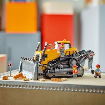 Lego City 60466 Big Vehicles Gele Bulldozer