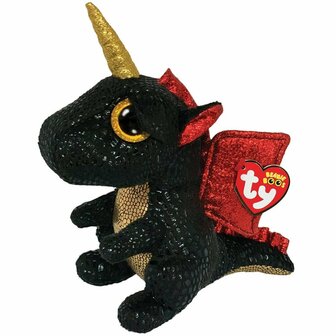 TY Beanie Boo&#039;s Draken Knuffel Grindal 15 cm