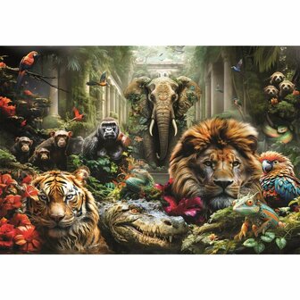 Puzzel Mytische Jungle 1000 Stukjes