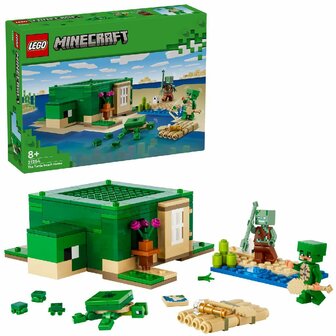 Lego 21254 Minecraft The Turtle Beach House