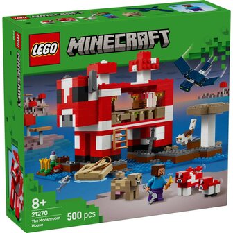 Lego 21270 Minecraft Het Mooshroom Huis