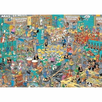 Puzzel De Muziekwinkel &amp; Vakantiekriebels
