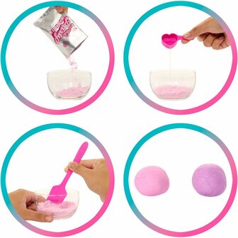 Barbie Party Unboxed Pop met Paarse Highlights