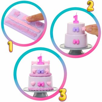 Barbie Party Unboxed Pop met Paarse Highlights