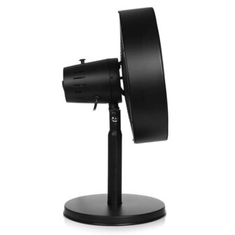 Tristar VE-5928 Metalen Tafelventilator Zwart &Oslash; 30 cm 35W