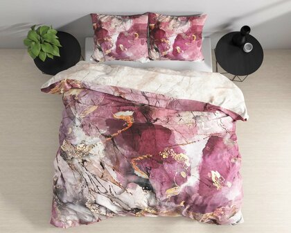 Dekbedovertrek 240x220 Breccia Roze