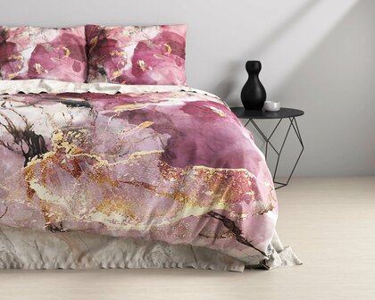 Dekbedovertrek 240x220 Breccia Roze