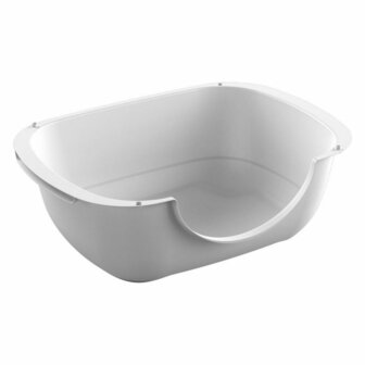 Kattenbak 56x39.5x19 cm Wit