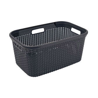 Wasmand 45L Antraciet