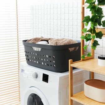 Wasmand 39L Antraciet