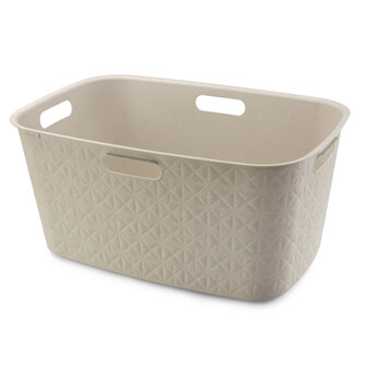 Wasmand 45L Krijtwit
