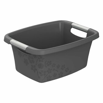 Wasmand 12L Antraciet