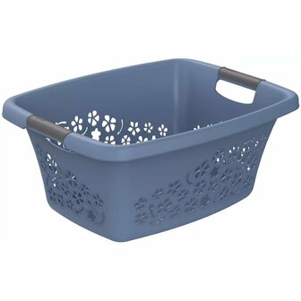 Wasmand 25L Horizon Blauw