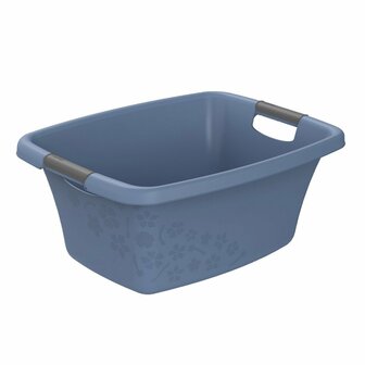 Wasmand 25L Horizon Blauw